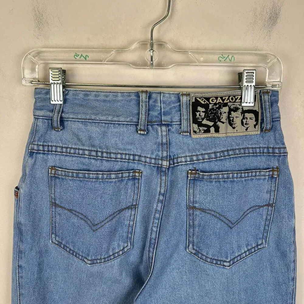 Vintage 80s Gazoz High Waisted Jeans Size 10